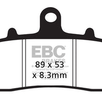 Brakes - FA188HH Fully Sintered - EBC (Front)