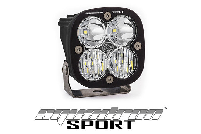 Aux LED - SQUADRON SPORTS Driving Combo / Round / Clear