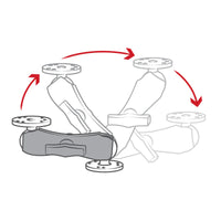 RAM® Double Socket Arm - C Size
