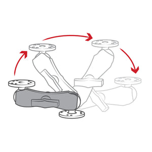 RAM® Double Socket Arm - C Size