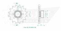 Sprockets Front (29050-16T)
