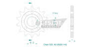 Sprockets Front (29055-14T) - Esjot
