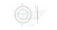 Sprockets Rear (29064-47T) - Esjot
