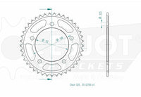 Sprockets Rear (32150-41T) - Esjot
