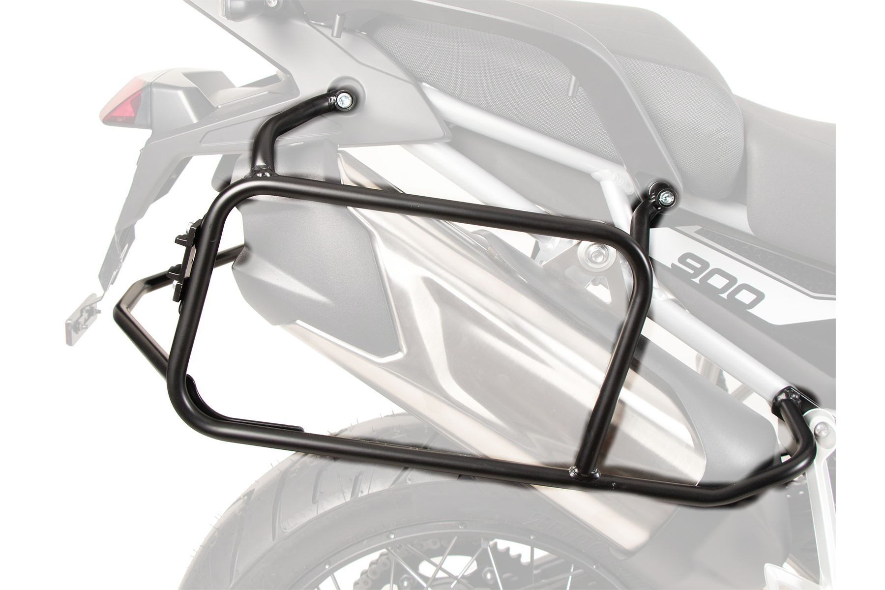 TRIUMPH Tiger 900 Rally Pro Carrier - Sidecases 'Lock It' (black)