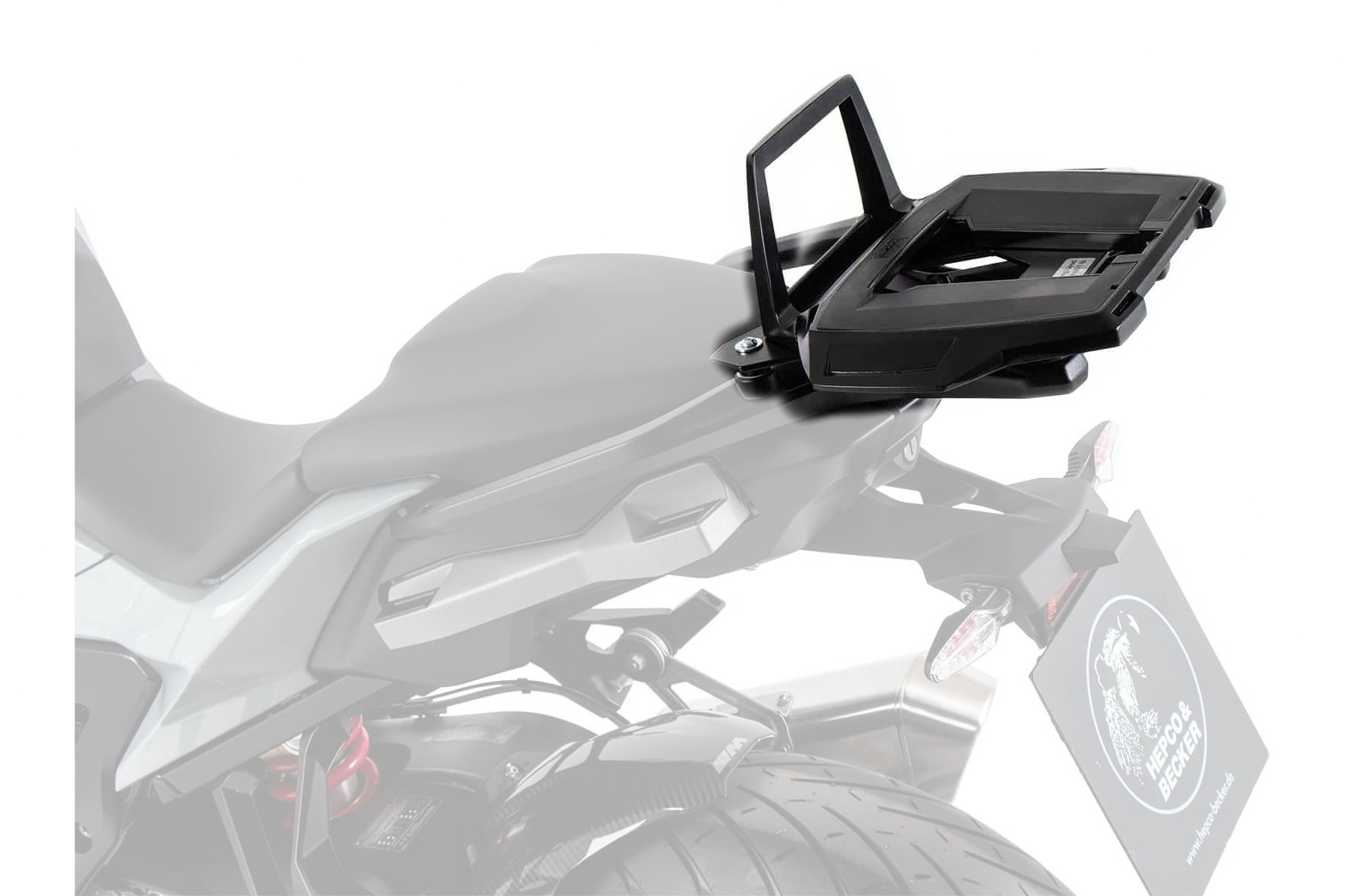 BMW S 1000 XR Carrier - Topcase Fixed Hinge (Alu Rack)