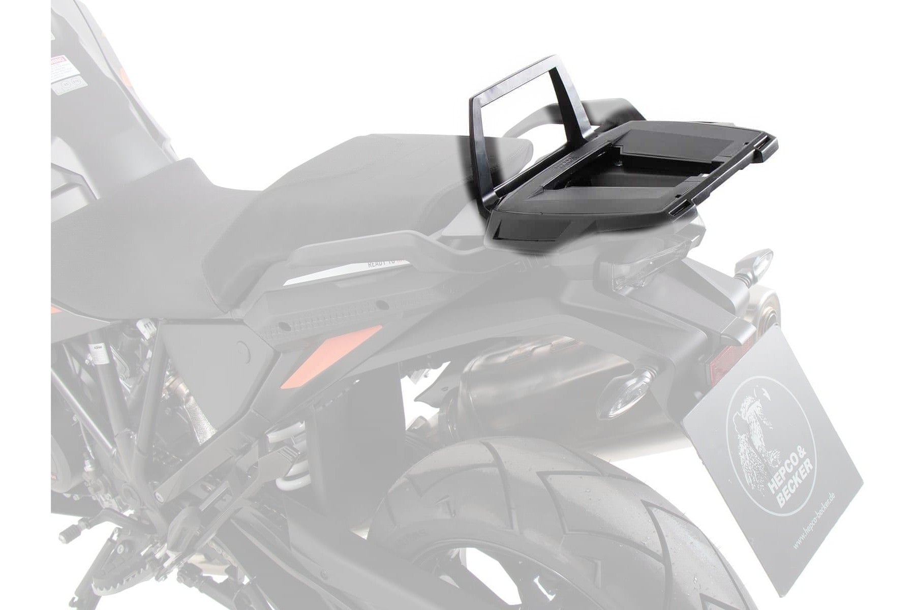 KTM 1290 SUPER ADVENTURE S/R Carrier Topcase - Fixed Hinge (Alu Rack)