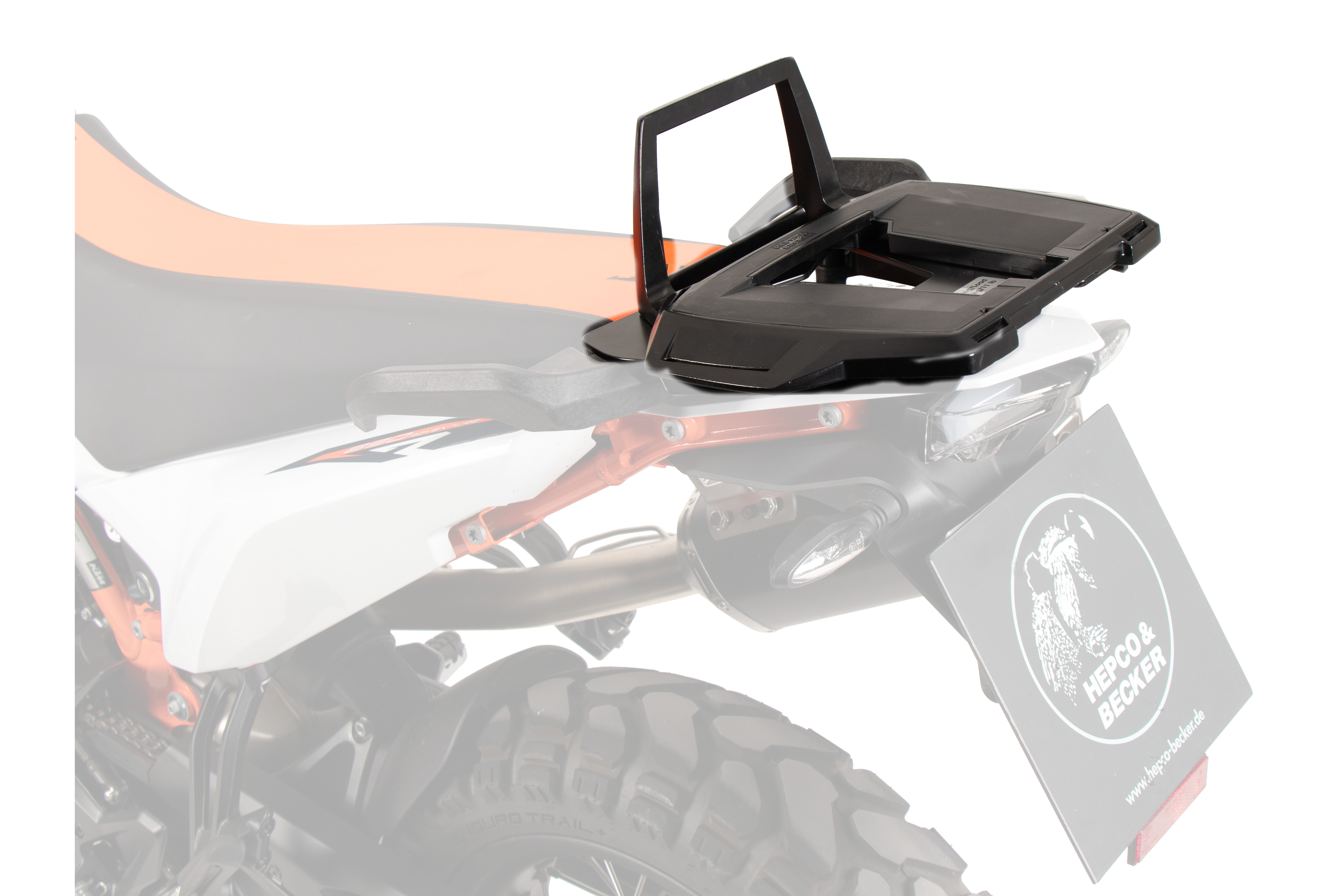 KTM 790 Adventure Topcase carrier - Fixed Hinge (Alu Rack)