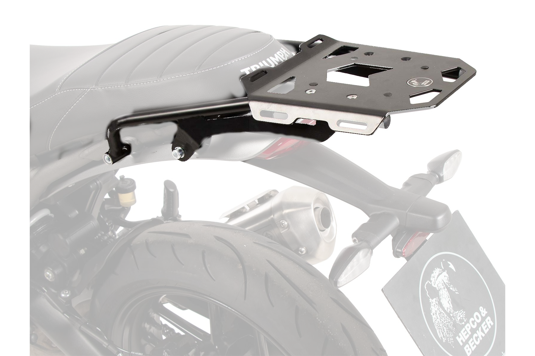 Triumph Speed 400  Carrier - Rear Rack Mini Rack