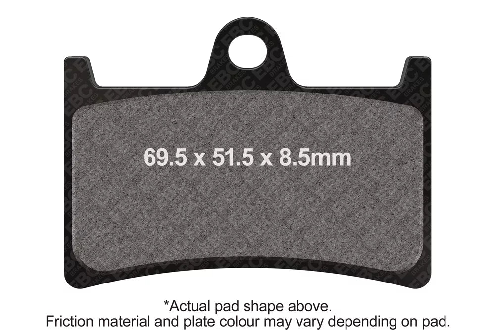 Brakes - Sintered FA252HH- EBC (Front)