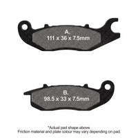 Brakes -  FA375HH Fully Sintered - EBC