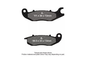 Brakes -  FA375HH Fully Sintered - EBC