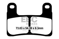 BMW R1250GS  Fully Sintered - EBC (2 Set Front)
