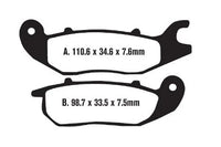 Honda XL750 Transalp Spares - Brake Pads
