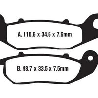 Honda XL750 Transalp Spares - Brake Pads