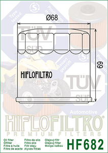 Oil Filter 682 - Hiflo