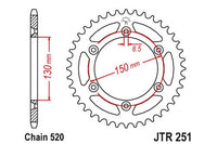 Sprockets Rear (JTR210- 50T) - JT

