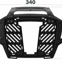 TRIUMPH TIGER 900 RALLY PRO Topcase carrier - Fixed Hinge (Alu Rack)