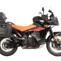 KTM 790 Adventure Topcase carrier - Alu Rack combination with original rear rack