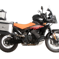 KTM 790 Adventure Topcase carrier - Alu Rack combination with original rear rack