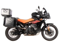 KTM 790 Adventure Topcase carrier - Alu Rack combination with original rear rack
