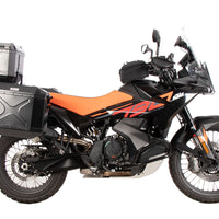 KTM 790 Adventure Topcase carrier - Alu Rack combination with original rear rack