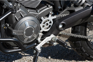 Ducati Scrambler Shift and foot brake lever.