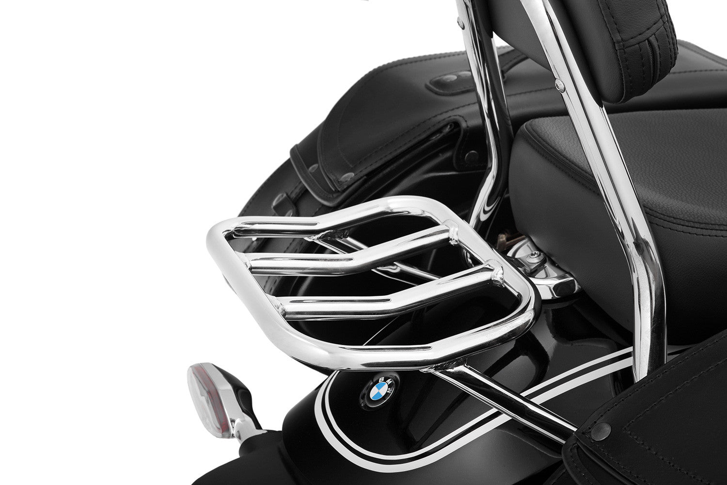 BMW R18 Ergonomics - Rear Luggage Rack