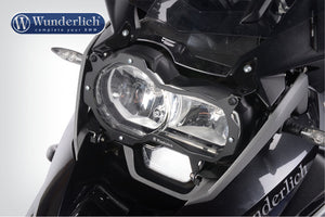 BMW R1200GSA Protection - Headlight Guard Foldable (Lexan Clear).