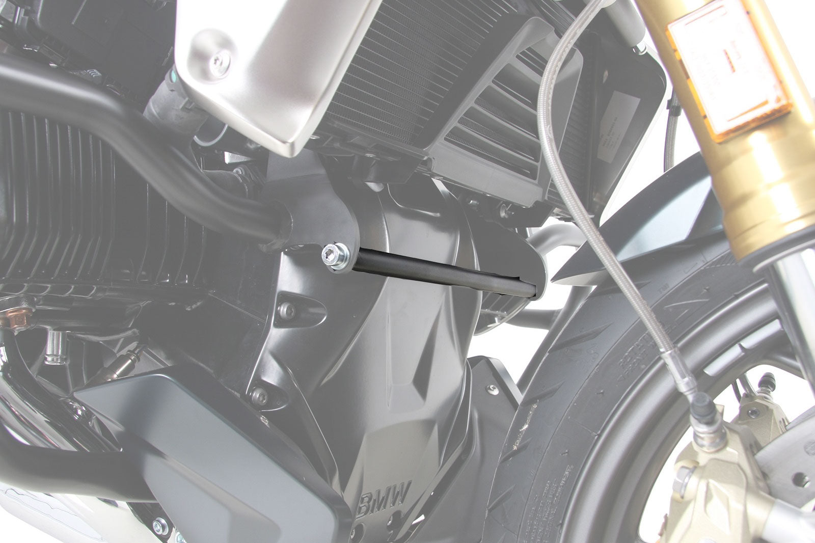 BMW R1250GS Protection - Engine Crash Bars :- Additional Off road Support.