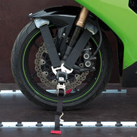 Motorcycle Transport - Tyre Fix Transport Lock.