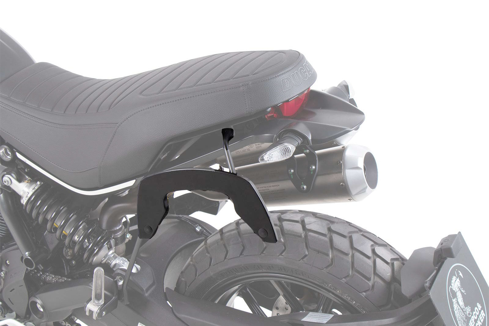 Ducati Scrambler 1100 Dark Pro Sidecases Carrier - C-Bow