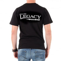 Hepco & Becker Legacy T-Shirts printed - Black.