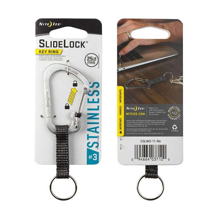 Carabiner Slidelock Key Ring.