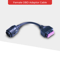 Female OBD Adaptor Cable (OBD-II GS-911 TO 10-pin adapter).