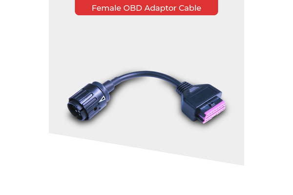 Female OBD Adaptor Cable (OBD-II GS-911 TO 10-pin adapter).
