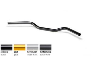 Handlebar 25.4mm Clubman Bar W/WO Slots- AS1 | Aluminium | 4 colours | (1Inch).