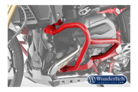 BMW R1200GS Protection - Engine Crash Bars (Red).

