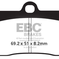 Brakes - FA095 Organic - EBC (Front)