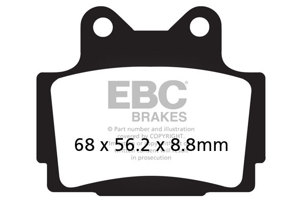 Brakes - FA104 Organic - EBC