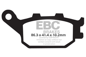 Brakes - FA174HH Fully Sintered - EBC (Rear)