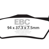 Brakes - FA181TT Carbon - EBC (Front)
