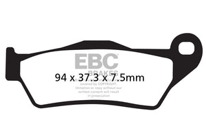 Brakes - FA181HH Fully Sintered - EBC (Rear)