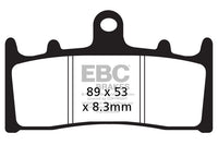 Brakes - FA188HH Fully Sintered - EBC (Front)
