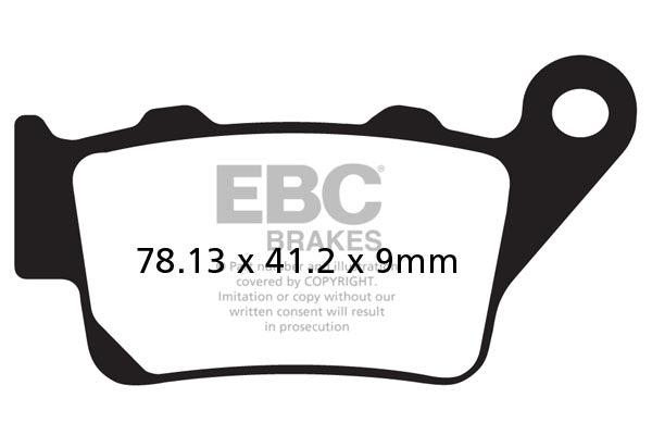 Brakes - FA208TT Carbon - EBC (Rear)