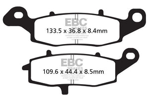 Brakes - FA231HH Fully Sintered - EBC (Front)