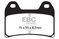 Brakes - FA244  Organic- EBC (1 Set Front)

