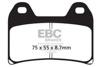Brakes - FA244V  Semi Sintered - EBC (1 Set Front)
