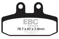 Brakes - FA256HH Fully Sintered  - EBC (Rear)
