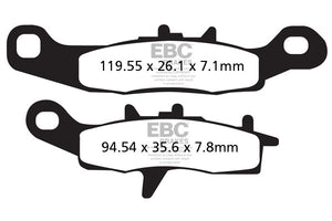 Brakes - Sintered FA258R - EBC (Front)